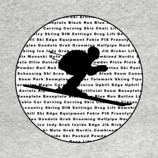 Ski Circle Symbol T-Shirt